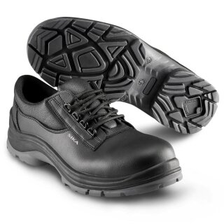 SIKA Footwear Beat Low 210 S2 SRC leichter und robuster Sicherheitsschuh mit breiter Passform Schwarz Größe 43