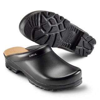 SIKA Footwear Flex LBS 8105 offener Clog Schwarz Größe 47