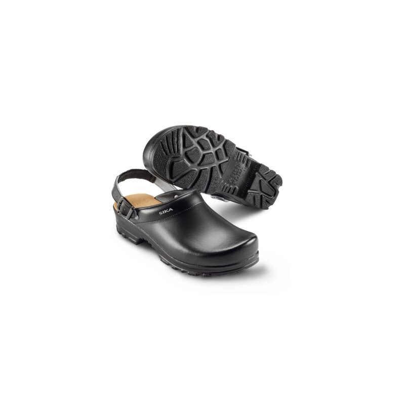Sika Comfort Scarpe Da Lavoro 54 Clog Aperto Nero - Foto 9