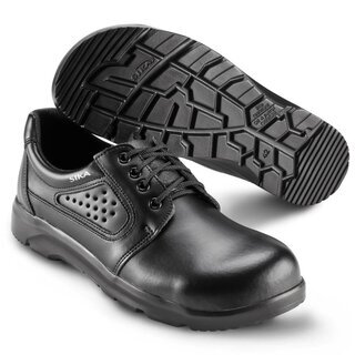 SIKA OptimaX Arbeitsschuh 172200 Schnrschuh S1 SRA Schwarz Gre 35