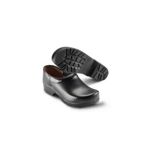 SIKA Footwear Traditionel 124 robuster Clog schwarz Größe 43