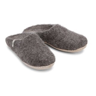 slip on simple Natural Brown