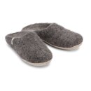 slip on simple Natural Brown
