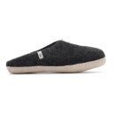 slip on simple Black