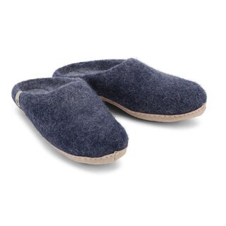 slip on simple Blue