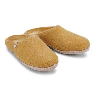slip on simple Mustard Yellow