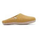 slip on simple Mustard Yellow