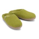 slip on simple Lime Green