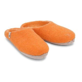slip on simple Orange