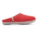 slip on simple Rusty Red