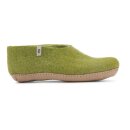egos copenhagen classic shoe lime green