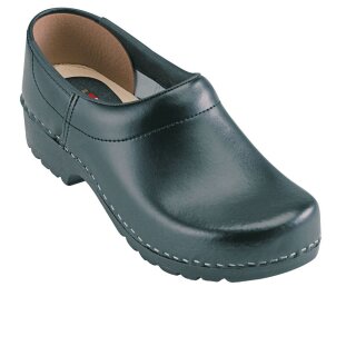 Euro-Dan PU-Clogs 240-01 geschlossen O2 + SRC schwarz Gr. 44