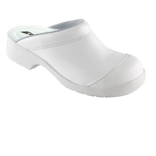 Euro-Dan FLEX Sicherheitsclogs 451-01 offen mit Pronose SB+A+E + SRC weiß Gr. 44