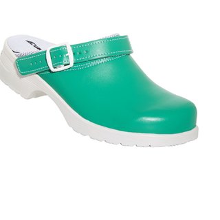 Euro-Dan FLEX Clogs 468-01 offen O+E+A + SRC grün