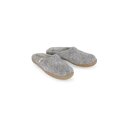 slip on simple rubber sole Natural Grey