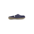 slip on simple rubber sole Blue
