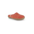 slip on simple rubber sole Rusty Red