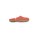 slip on simple rubber sole Rusty Red