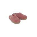 slip on simple rubber sole Dusty Rose