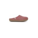 slip on simple rubber sole Dusty Rose
