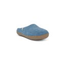 slip on simple rubber sole Sea Blue